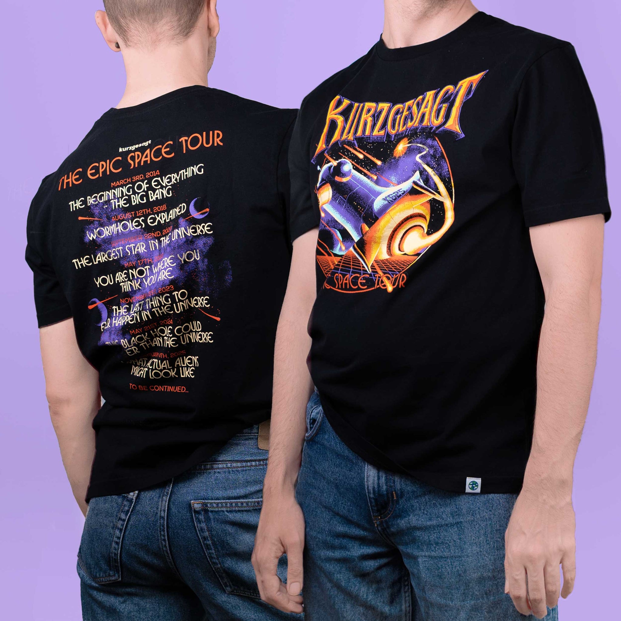 Space Tour Shirt – the kurzgesagt shop