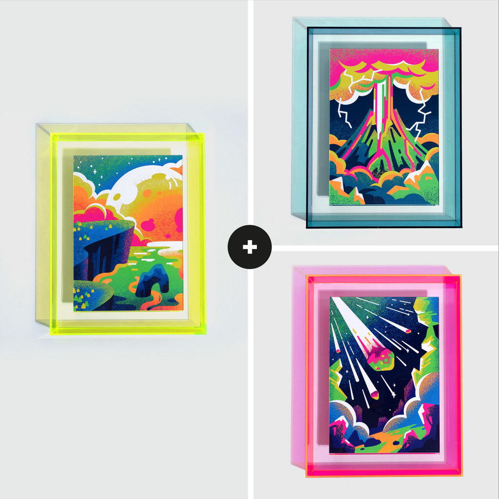 Neon Art Prints Collection – the kurzgesagt shop