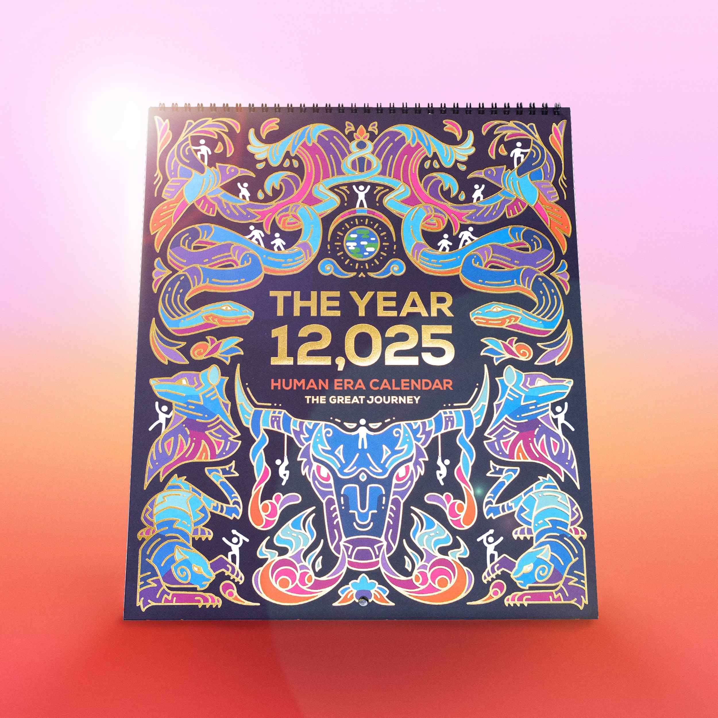 12,025 Human Era Calendar the kurzgesagt shop