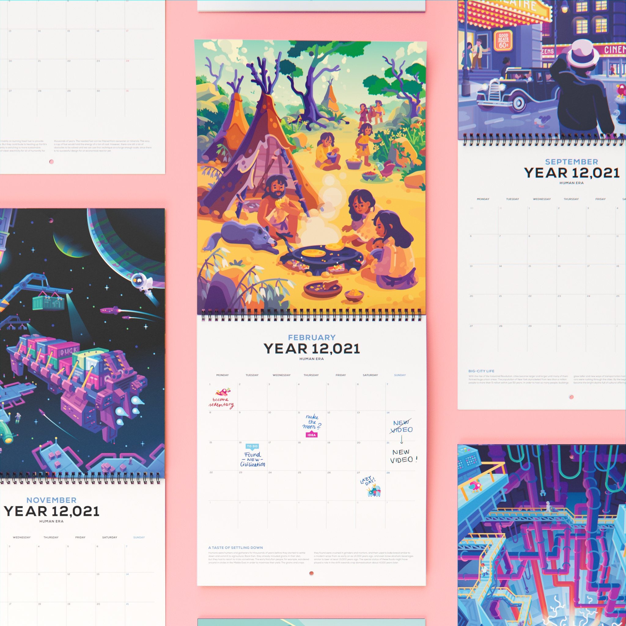 12,021 Human Era Calendar – the kurzgesagt shop