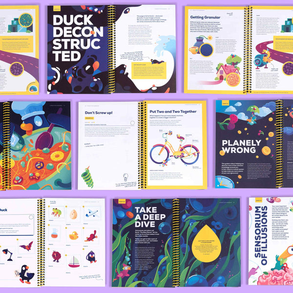 Curiosity Guide – Packed with 18 Inspiring Quests – the kurzgesagt shop