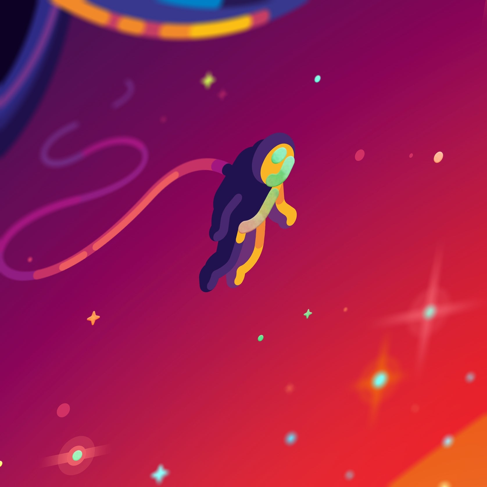 Exploring Stars Exploring the Stars – Shiny Foil Poster – the kurzgesagt shop