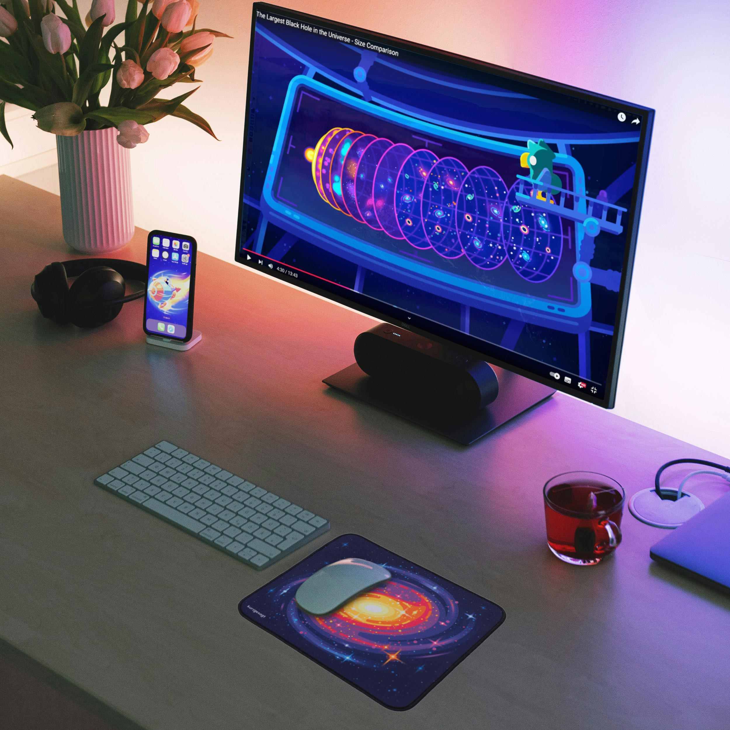 Galaxy Mousepad The Kurzgesagt Shop galaxy-mousepad-the-kurzgesagt-shop