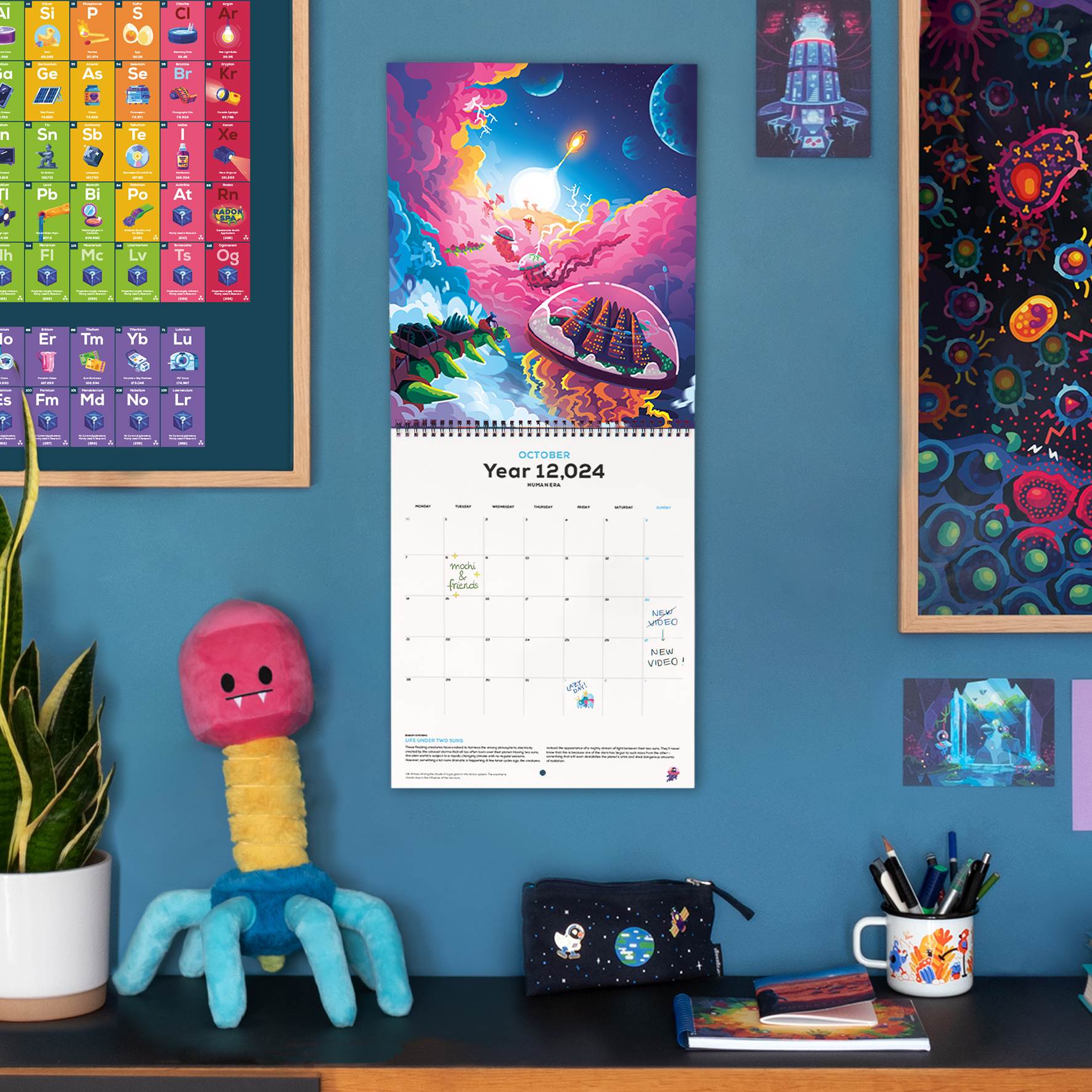 12 024 Human Era Calendar Cosmic Creations The Kurzgesagt Shop 12-024-human-era-calendar-cosmic-creations-the-kurzgesagt-shop