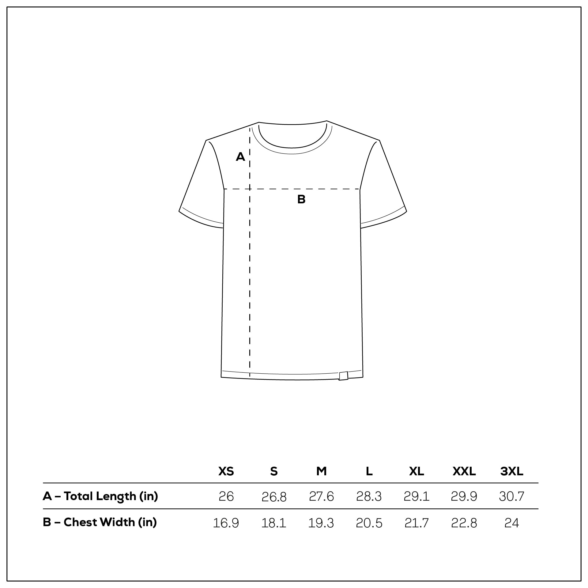 Shirts Sizing Guide – the kurzgesagt shop