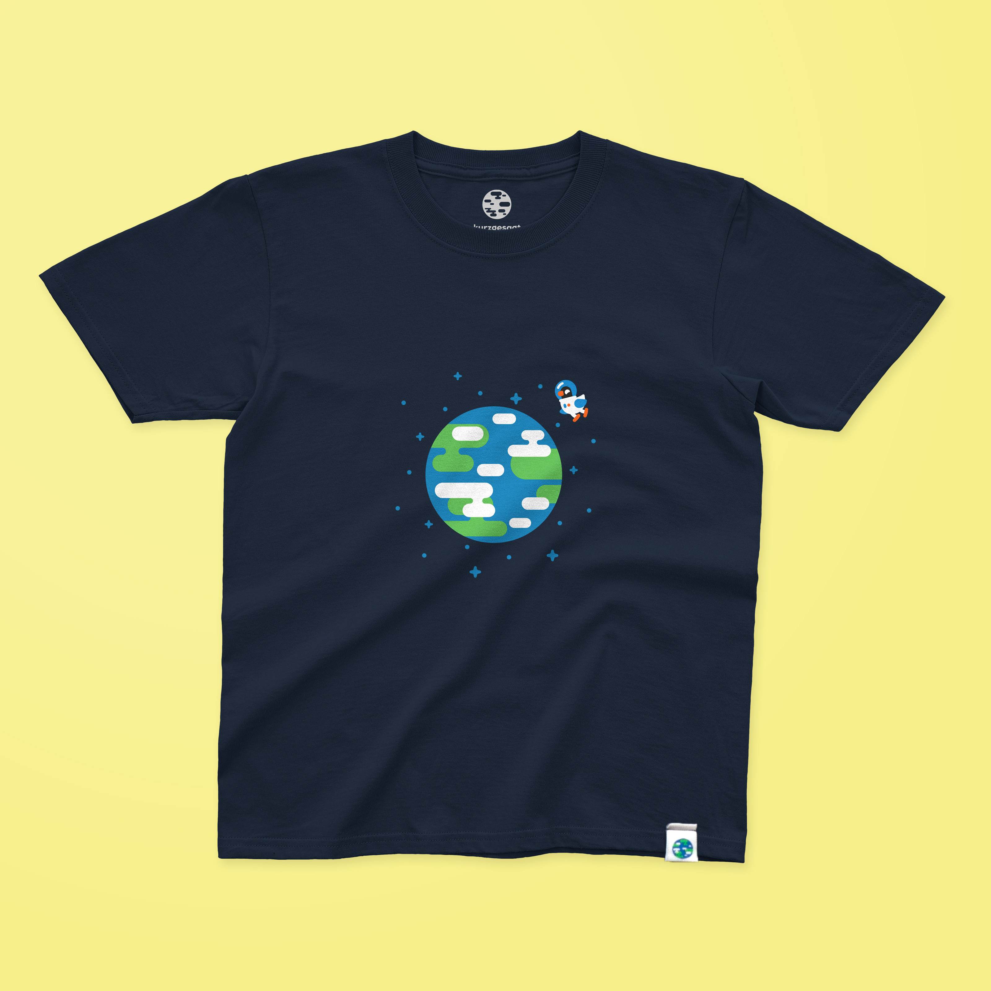 Earth T-Shirt Kids – Official – kurzgesagt the Merch shop