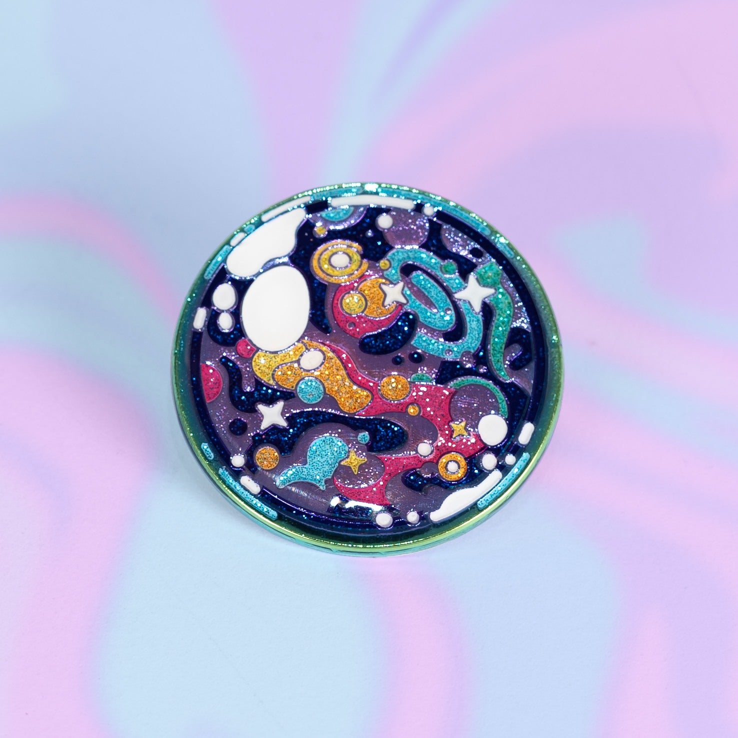 LIMITED EDITION* Universe To Scale Pin – the kurzgesagt shop